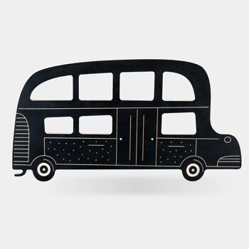 Bus, tableau en bois, jouets éducatifs 3