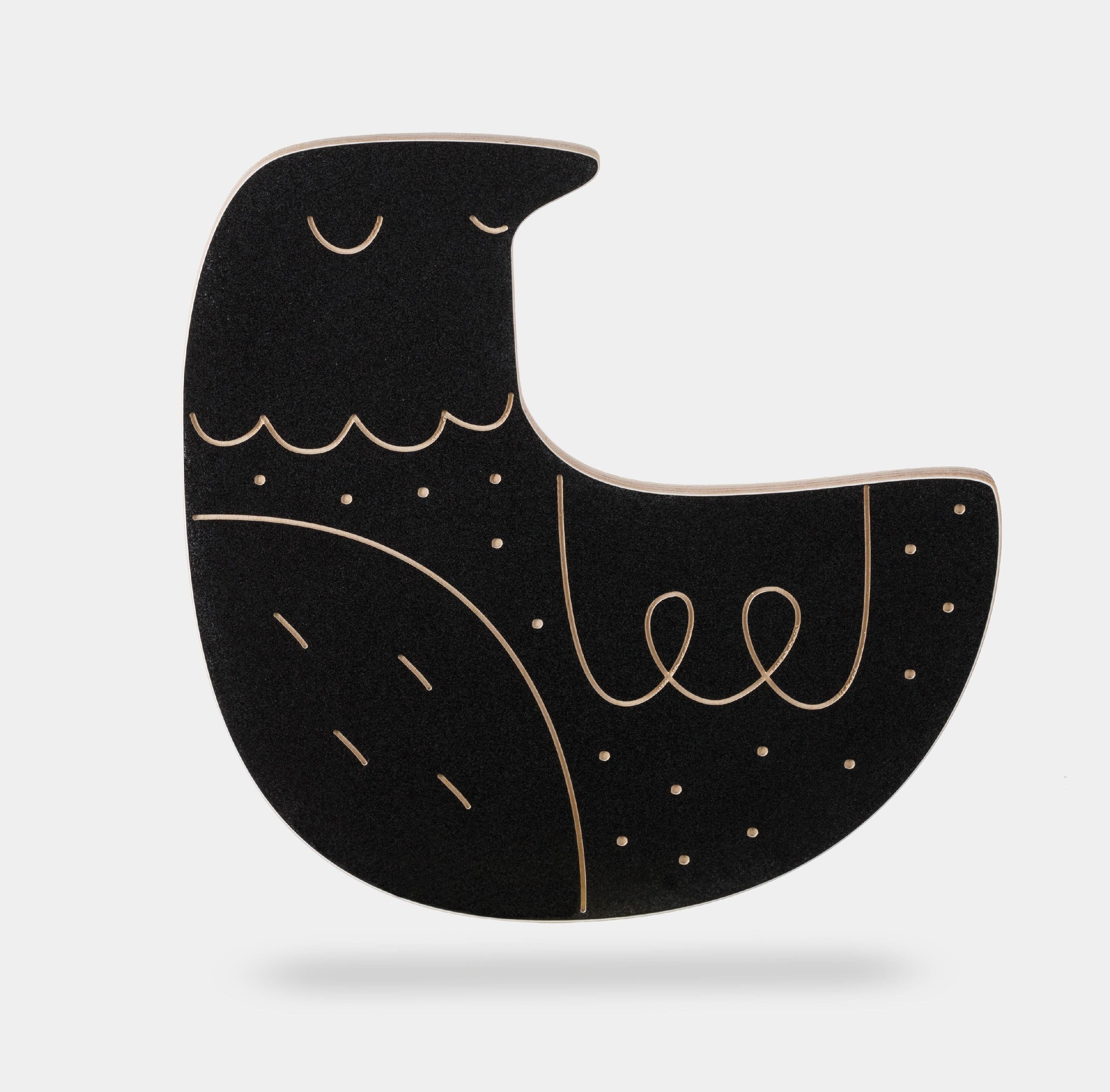 Gallina, lavagna in legno, giocattoli educativi