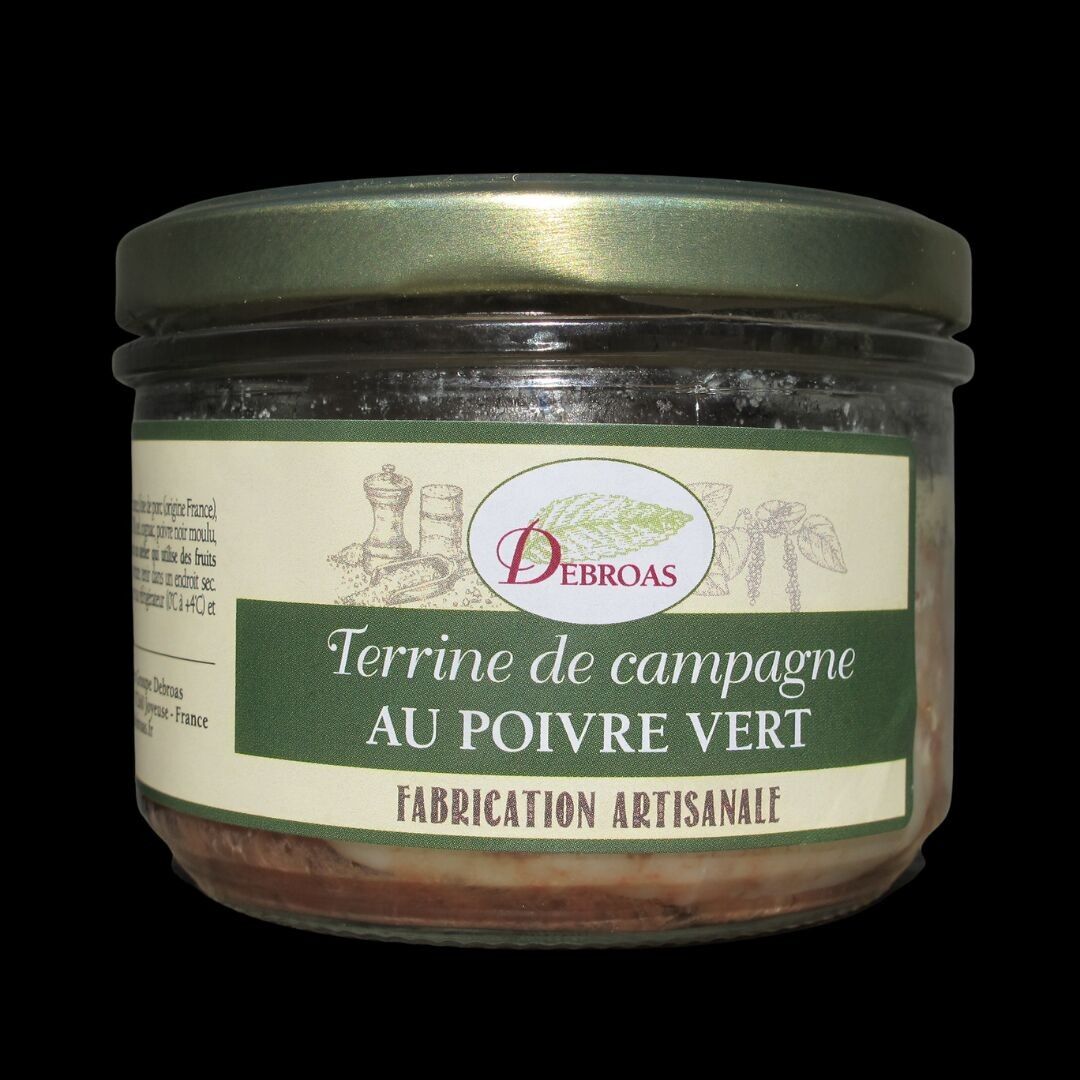 Terrina rustica al pepe verde