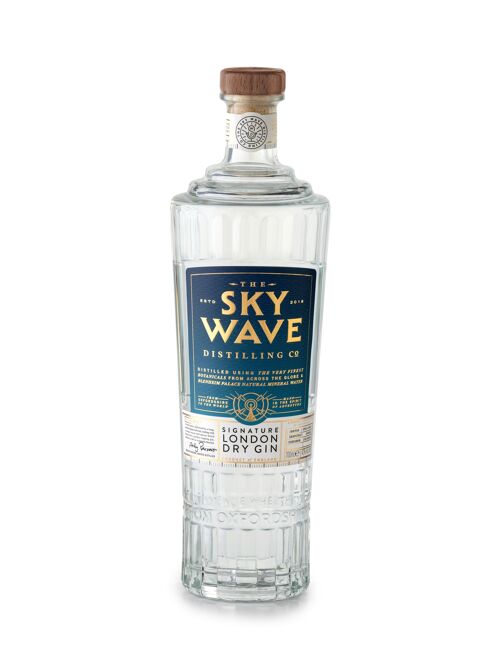 Sky Wave Signature London Dry Gin, 700ml, 42%ABV