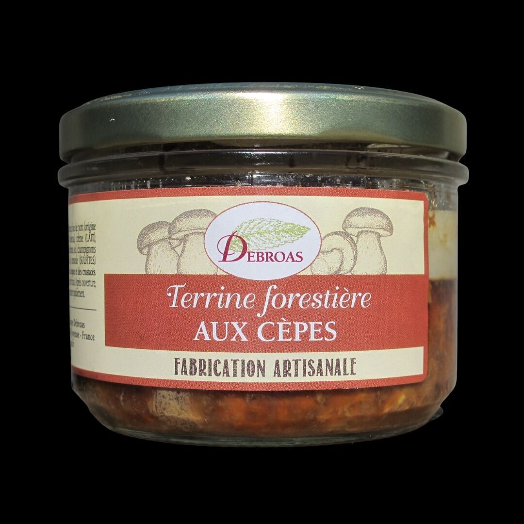 Terrina di bosco ai funghi porcini