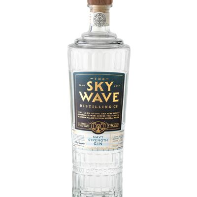 Sky Wave Navy Strength London Dry Gin, 700ml, 57%ABV