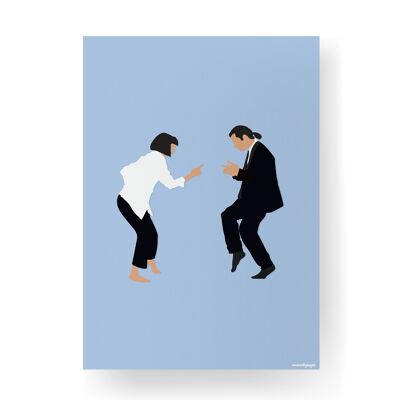 Pulp-Fiction - 30 x 40cm