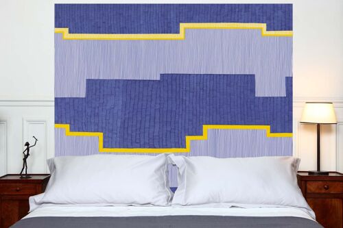 Tête de lit Blue Yellow