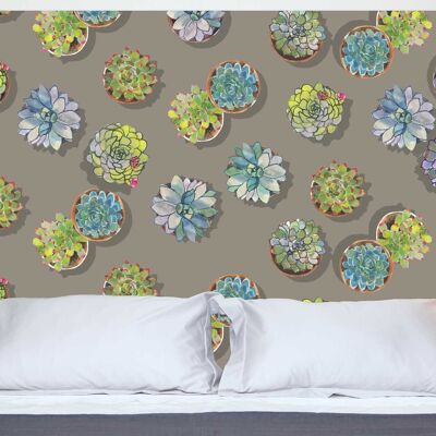 Headboard The Succulents