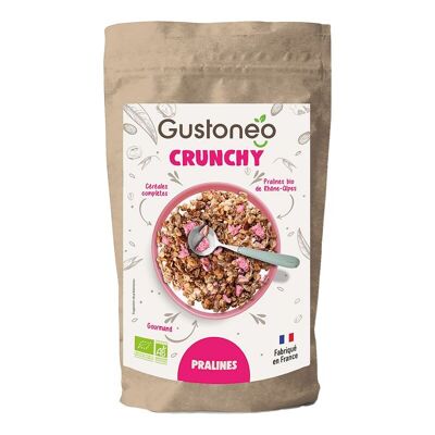 Granola crujiente ecológica con praliné 325g