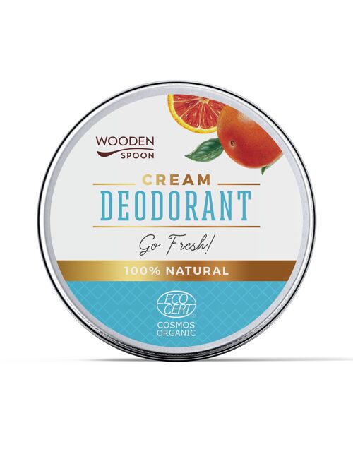 Organic certified Cream Deodorant Go Fresh