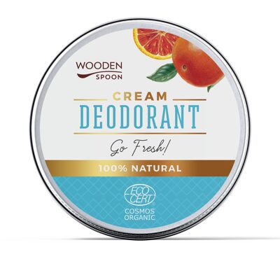 Organic certified Cream Deodorant Go Fresh