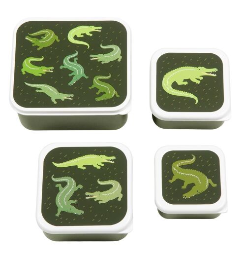 Boîte à collation crocodiles