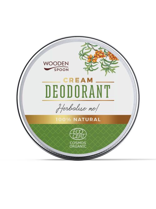 Organic certified Cream Deodorant Herbalise me