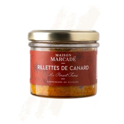 Pure duck rillettes with smoked pepper – 90g