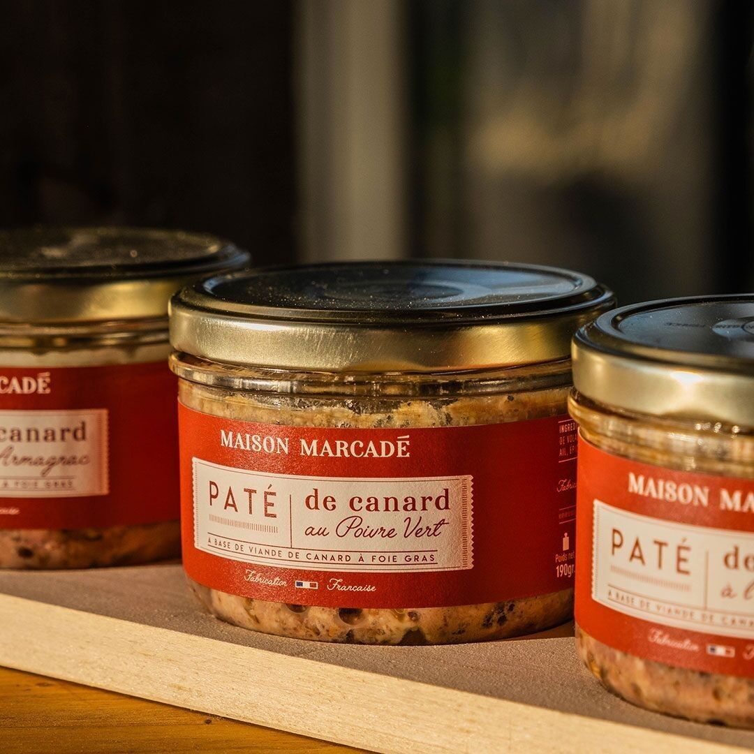 Pâté de Canard au Poivre Vert – 190g