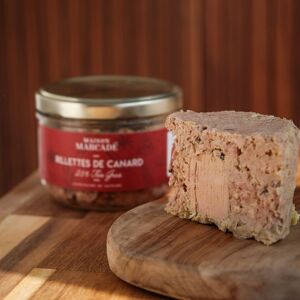 Rillettes de Canard 25% foie gras – 190g