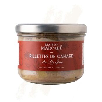 Rillettes de Canard 25% foie gras – 190g 2