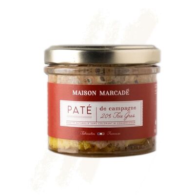 Pâté de Campagne au Foie Gras (20%) – 90g