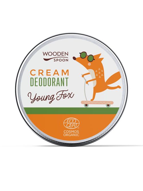 Organic certified Cream Deodorant Young Fox