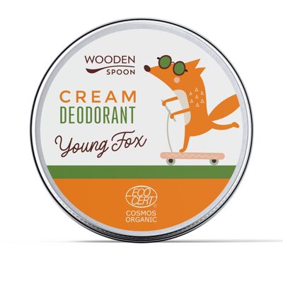 Organic certified Cream Deodorant Young Fox