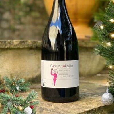 Magnum Moja Negra Tête de Cuvée 2019 – Organic red wine – Organic AOP Pic Saint-Loup – Syrah Grenache