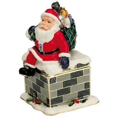 Babbo Natale e camino