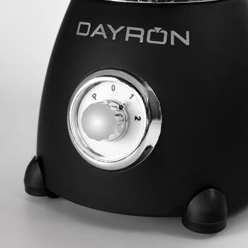 1.5L RETRO Electrique BLENDER 500W Noir par DAYRON 5