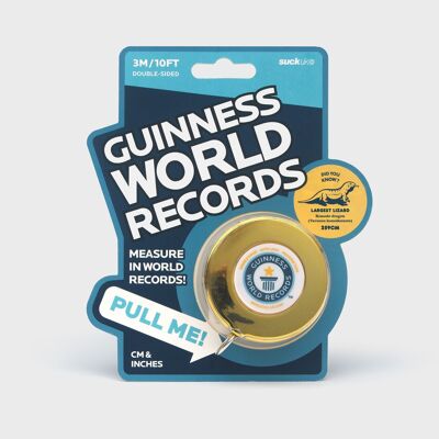 Ruban à mesurer des records du monde