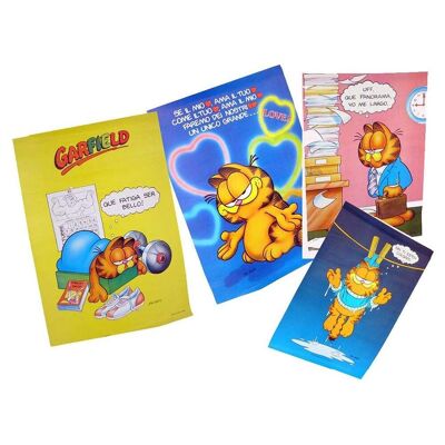 Garfield Pack 12 posters en 4 modelos