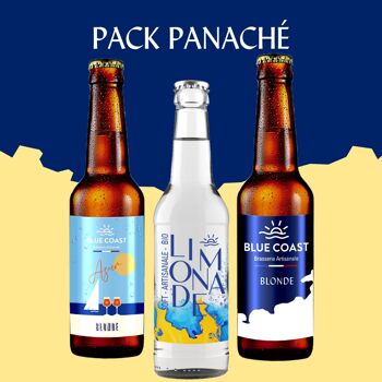 PACK PANACHÉ - 12 bières artisanales + 12 limonades - Bouteille 33cl - BIO 2