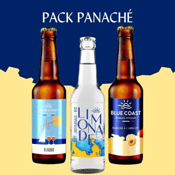 PACK PANACHÉ - 12 bières artisanales + 12 limonades - Bouteille 33cl - BIO 3