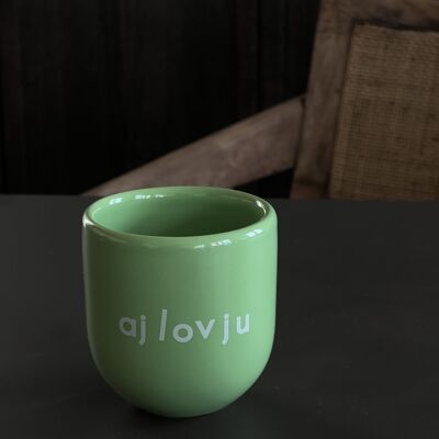 Sisi mug, AJLOVJU green