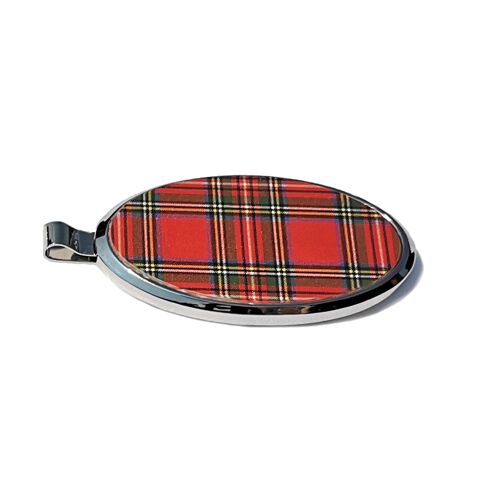 Red Tartan Magnetic Phone & Key holder