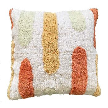 Housse de coussin en coton M/Jarawa 1