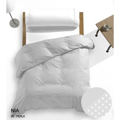 M/Nia Stars printed duvet cover