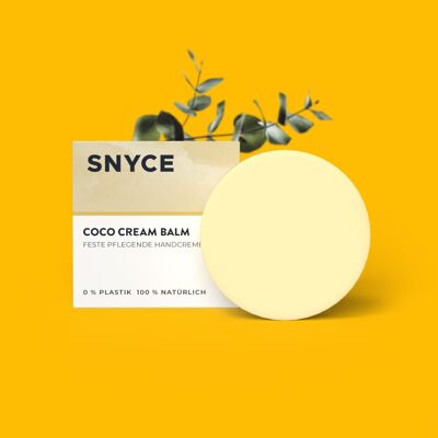 Crème mains solide (30g) : Baume Crème Coco