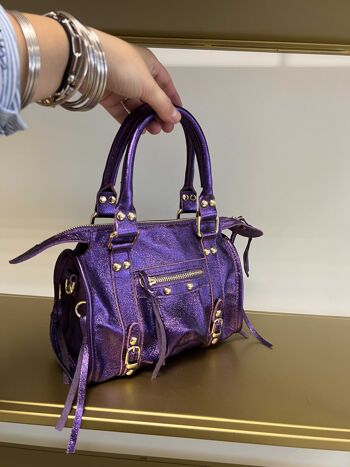 Sac à main en cuir Mini Naples 58036 13