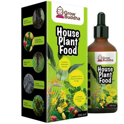 Houseplant Food Fertiliser– Liquid Concentrated Fertiliser for Healthy Houseplants 100 ml