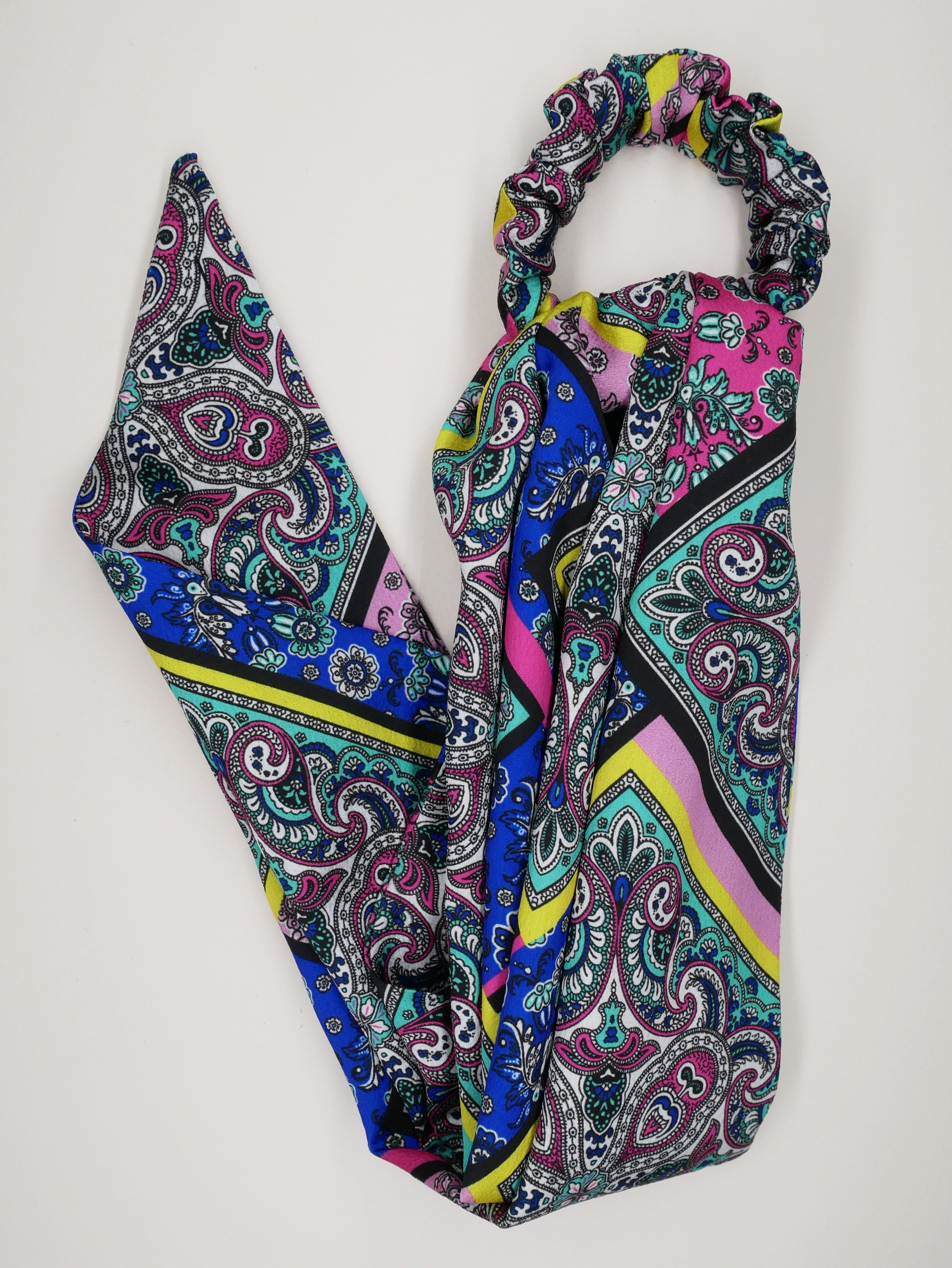 Sciarpa con stampa multi paisley - Tracy