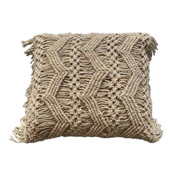 Housse de coussin en jute M/Yura 2