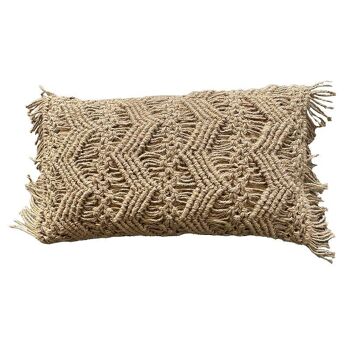 Housse de coussin en jute M/Yura 3