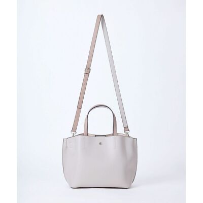 Legato Largo - Borsa tote leggera a 2 vie Grigia 0002