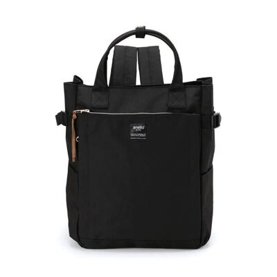 anello - 2Way Tote Backpack Black 1225