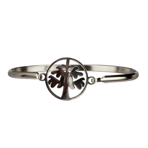 Braccialetti in acciaio inossidabile, albero della vita2