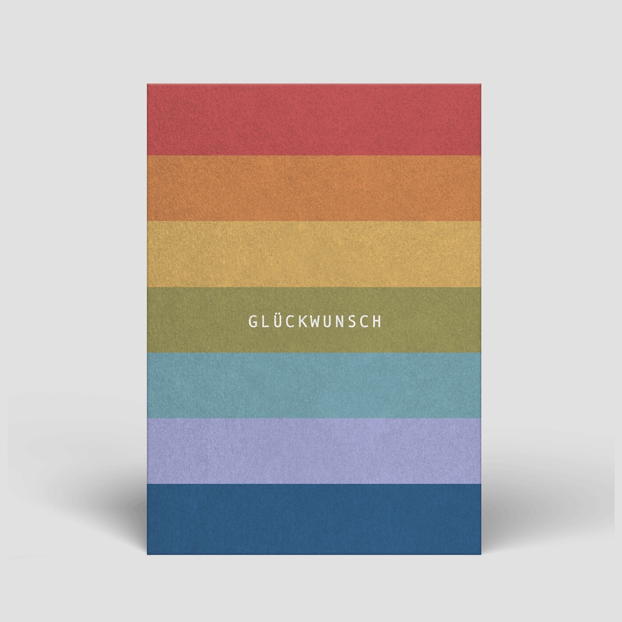 Geburtstagskarte Regenbogen - Nr. 22