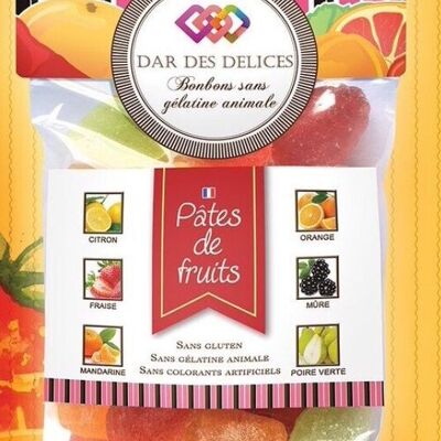 Pâtes de fruits agrumes Vegan