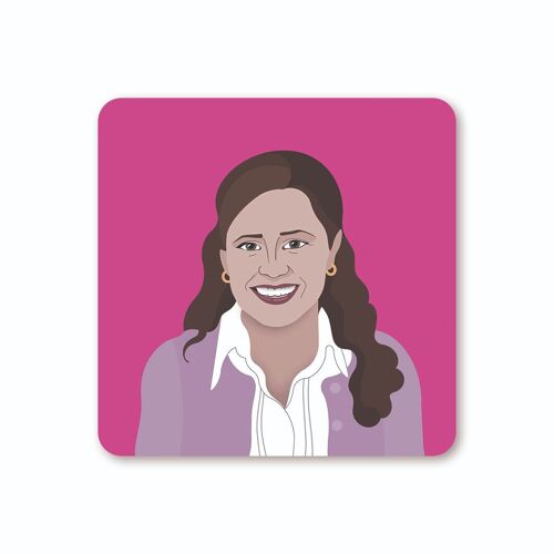 Pam The Office US Coaster Pack of 6