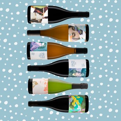 Christmas box: Whites, Reds and Sparkling - 12 bottles of 75 cl