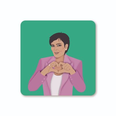 Kris Jenner Coaster Pack of 6