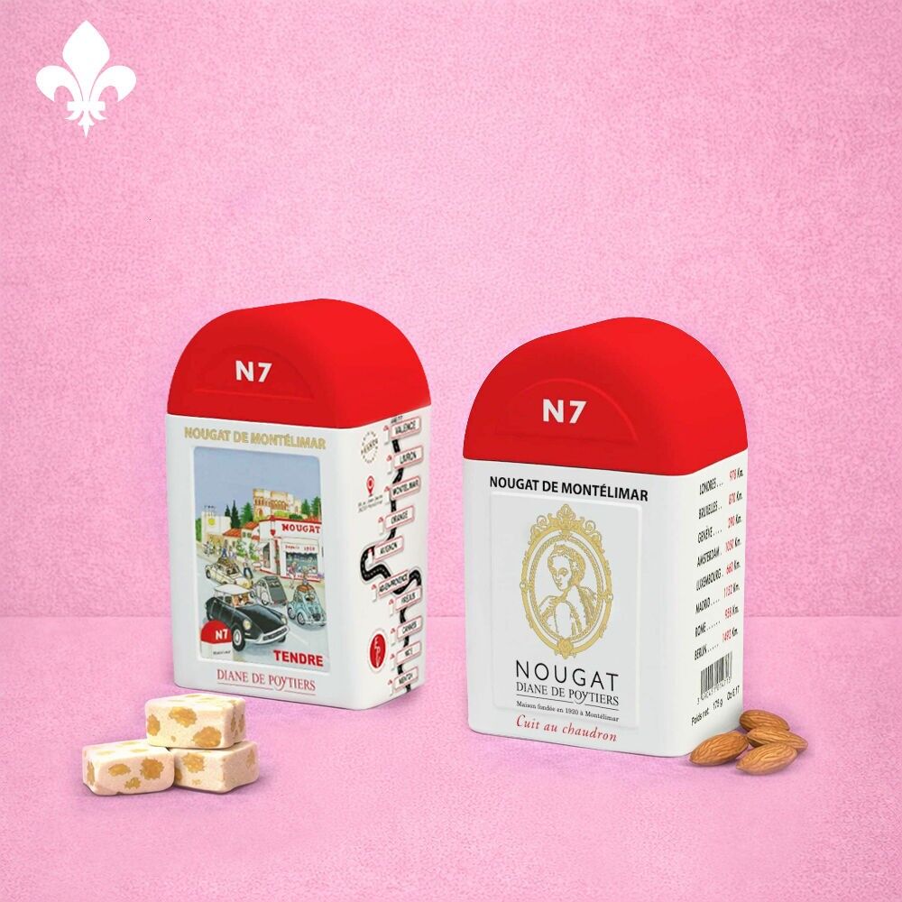 Soft Montélimar nougat Metal terminal 175g