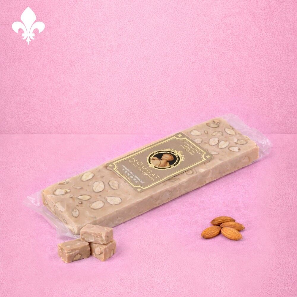 Soft nougat bar with chestnuts 100 g