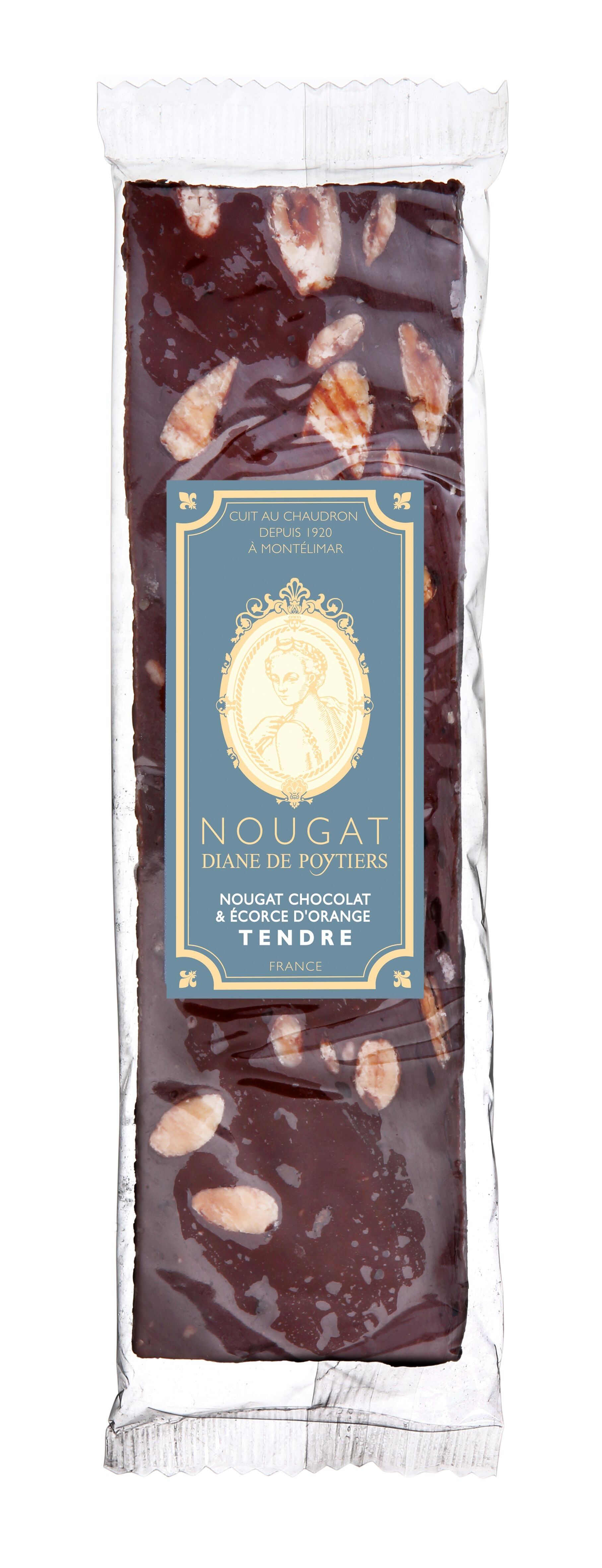 Nougatriegel Schoko-Orangenschale 100 g