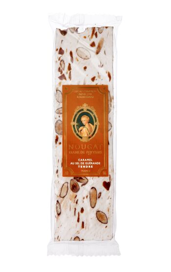 Barre Nougat Caramel au sel de Guérande 100 g 1